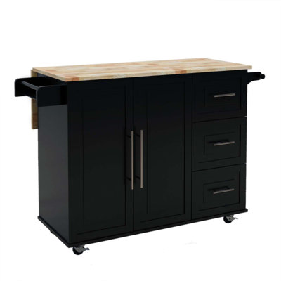 Kitchen Island With Spice Rack