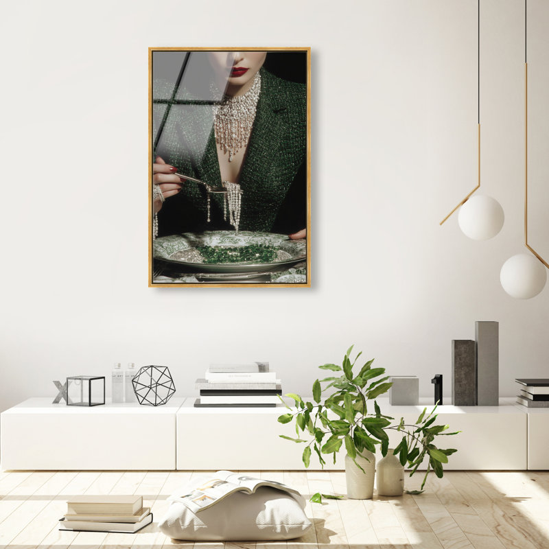 Forest Feast High-Gloss Frameless Acrylic Glass Wall Art Fashion Print by Oliver Gal, Ready to Hang, 10 x 15, 16"H x 11"W