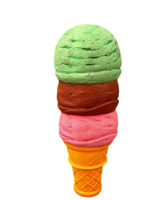 Folkestone Three Scoop Ice Cream Over Sized Statue