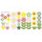 Retro Floral Removable Wall Decals