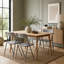 Chaise de bureau ergonomique à dossier moyen avec tissu rayé et conception relevable pour travailler et étudier confortablement-1666736374-1666736375