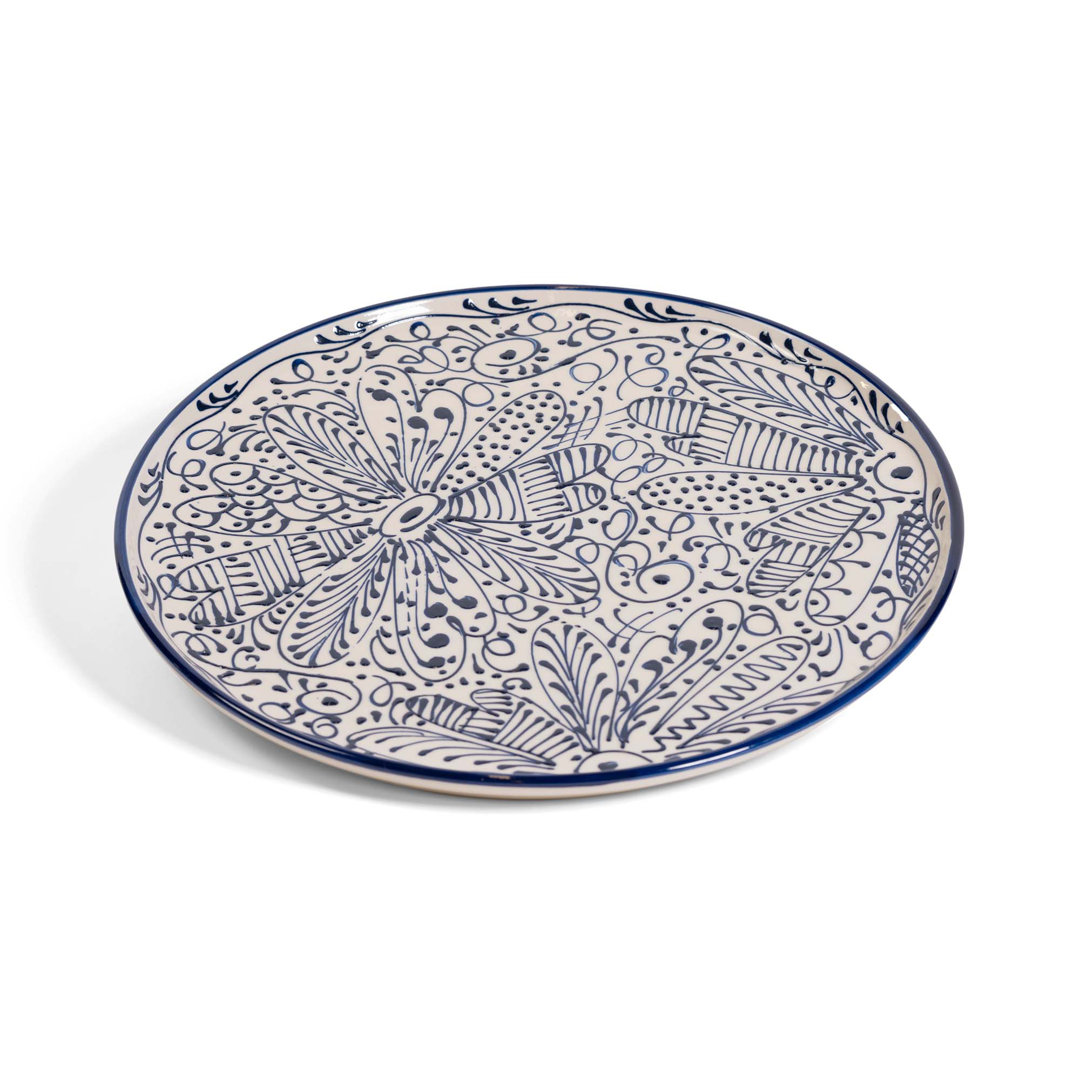 Marlow Home Co. Gaia Ceramic Round Serving Platter