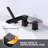 Deck Waterfall Faucet with Diverter-93389963