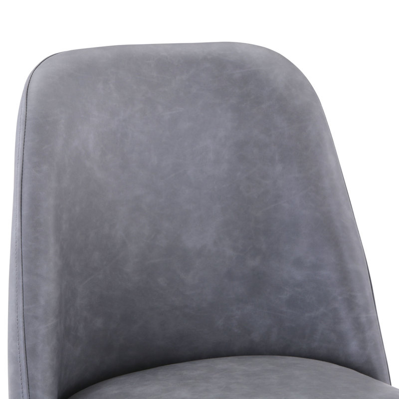 Tabouret de bar Ebrar, Gris