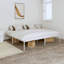 Metal Bed Frame White-1294248286