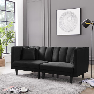 Judson 73.62'' Upholstered Convertible Sofa