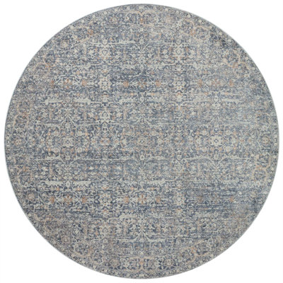 Angela Rose x Loloi Blake Denim / Taupe Area Rug