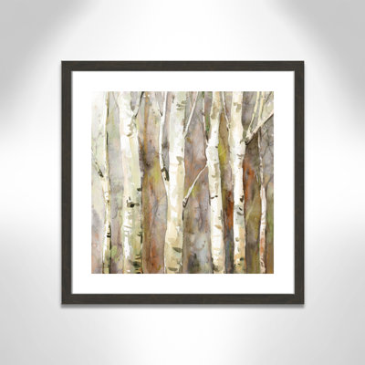 Montelongo Quiet Morning II' Framed Watercolor Painting Print