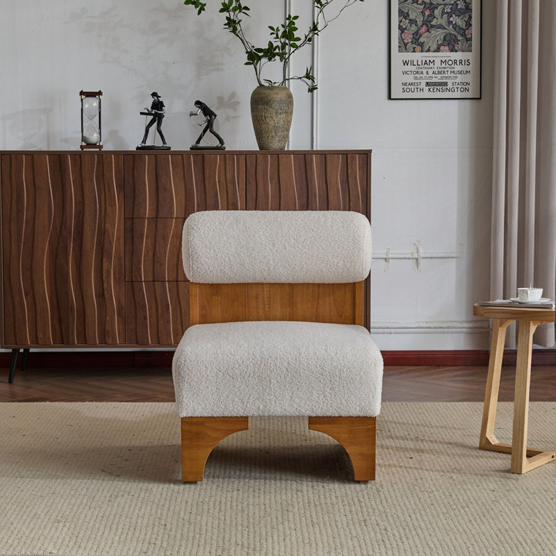 Méridienne Modern Boucle, Beige
