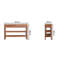 120cm Solid Wood Console Table