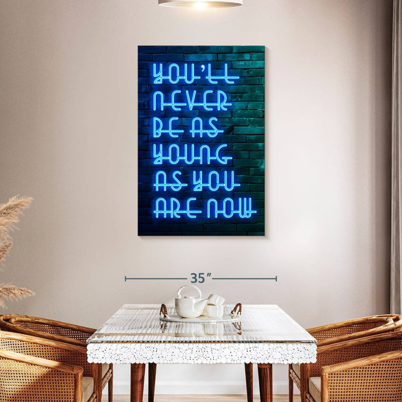 Tergel You'll Never Be, 45" H x 30" W