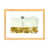 Toile avec cadre en bois beige n'est pas disponible