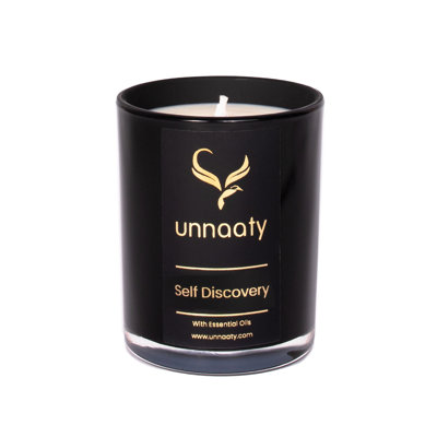 Unnaaty Scented Unscented Flameless Jar Candle
