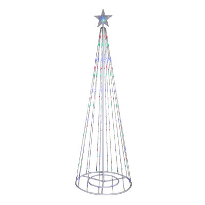 Christmas Tree Lighted Display