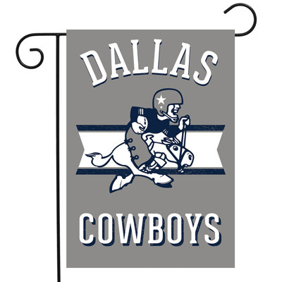 Retro Dallas Cowboys Licensed NFL Garden Flag