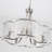 Hanshelmut 5 - Light 18.9" Dimmable Modern Drum Glass Chandelier Over Table Bedroom Light Fixture For Living Room Hallway Foyer Kitchen-1154833954