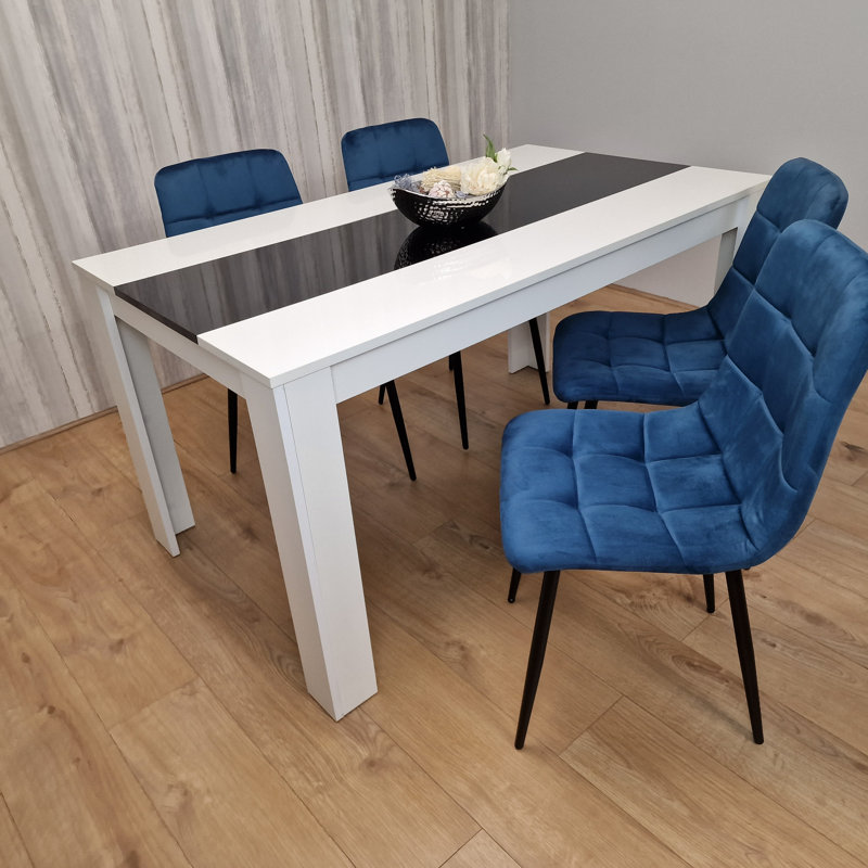 Bethsy 4 - Person Dining Set, H75 x L117 x W77cm