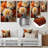 " Coral Orange Charming Chrysanthemums "-865882410