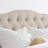 Linen Upholstered Headboard-Modern-Adjustable Height-Button Tufting-357638415-357638410