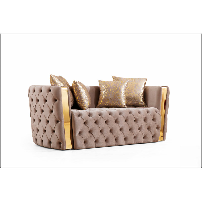Causeuse Naomi, Taupe