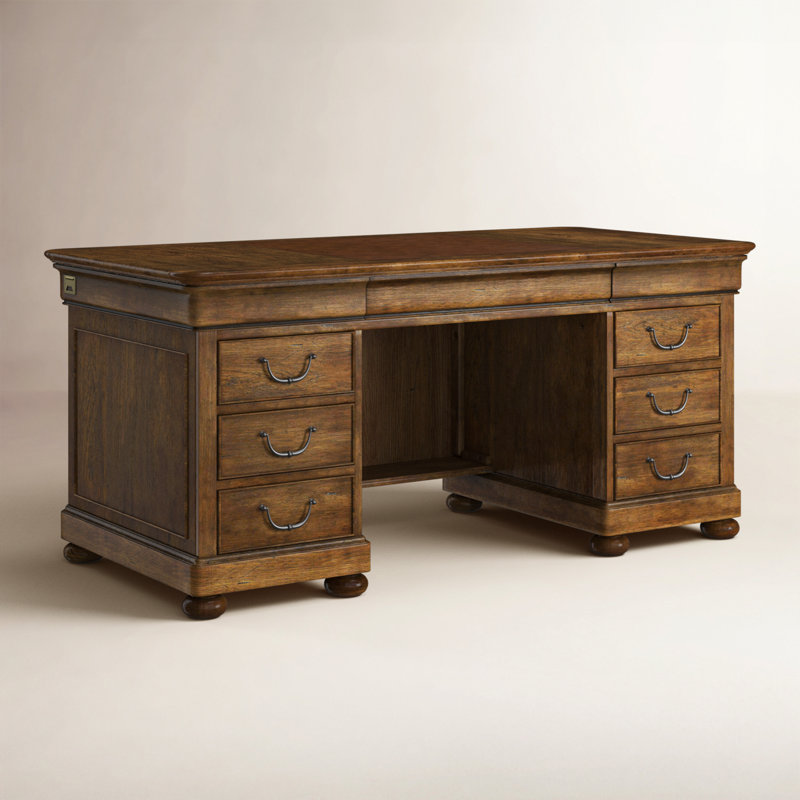 Archivist Executive Desk, Soft Casual Pecan