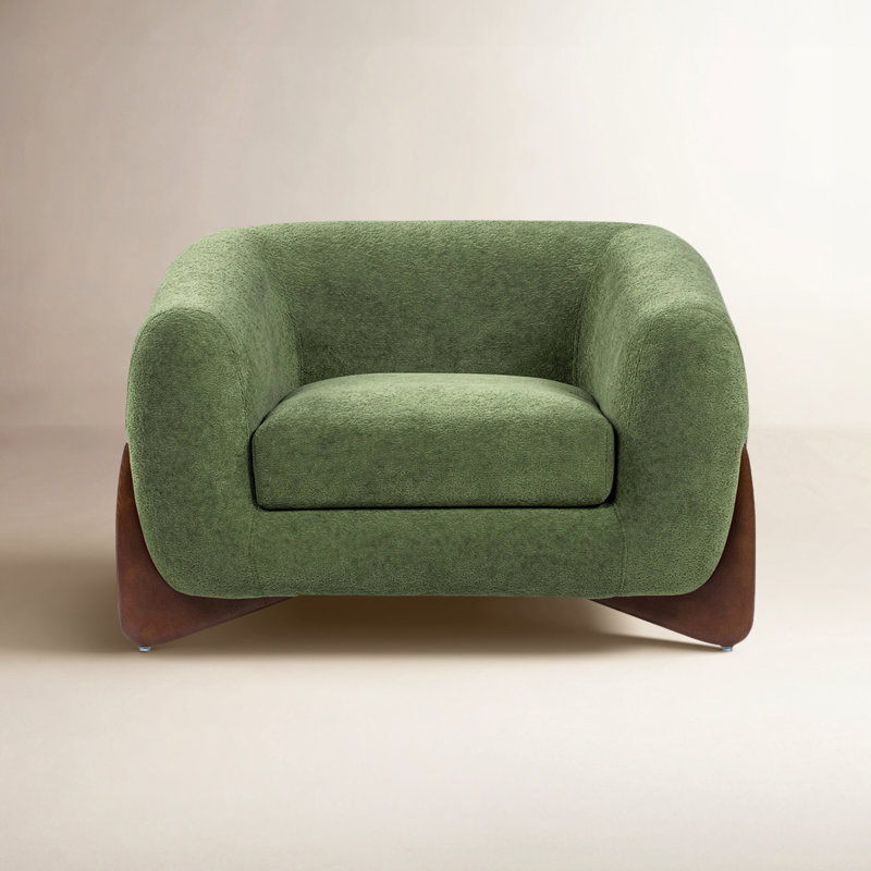 Fauteuil Amala, Sherpa vert