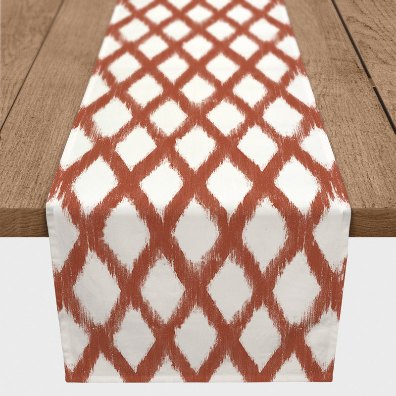 Chemin de table Carlvin, 90 po x 16 po, Brun