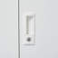 Armoire de rangement en métal à 2 portes avec portes verrouillables et tablette réglable Bergwall Steel-263588614