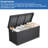 Rebuyhome 51'' W 132 Gallons Water Resistant Deck Box-87861815