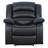 38" Wide Modern Soft Vegan Leather Manual Recliner -1835194097
