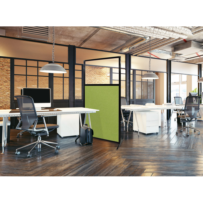 Paravent autoportant, H 70 po x l 99 po, Vert lime