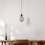 Bertrad 1 - Light Black Single Pendant-553781581