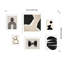 Neutral Shapes  - set of 6  by 1x Studio, Urban Road Framed Wall Art Prints-61825530-61825529