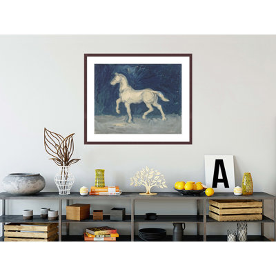 Horse by Vincent van Gogh -Framed Giclee Print