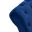 Canapé Chesterfield Modern, 88,5 po, noir