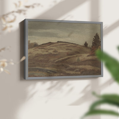 Paysages rétro-DLxxx - reproduction encadrée - réversible
