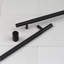 Knurled Bar Cabinet Handles & Coordinating Button Knob in Multiple Finish Variations-120875291-124874263