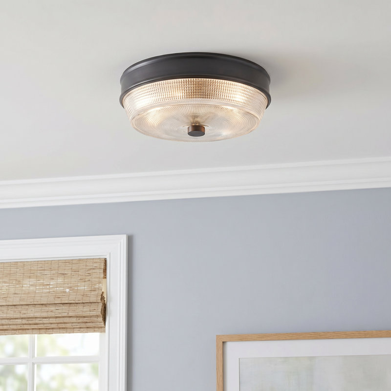 Grace Flush Mount, Old Bronze