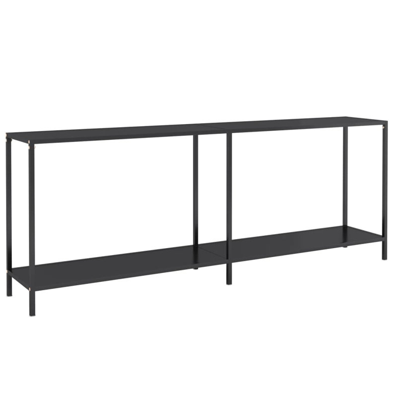 Ridpath Glass Top Console Table, 29.7" H x 78.7" W x 13.8" D