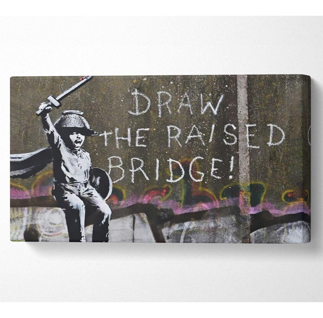 Draw the Raised Bridge - Kunstdrucke auf Leinwand