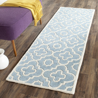 Carolene Hand Tufted Wool Geometric Rug