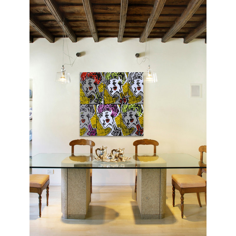 Lana Greben - Wrapped Canvas Painting, 61cm H x 61cm W x 3.81cm D