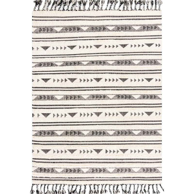 Annunciata Wool Moroccan Indoor Rug, Rectangle 9' x 12'