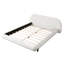 Structure de lit tapissier avec pieds en acier Queen Boucle-1561435419