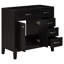 Meuble-lavabo 36 po sans lavabo, base d'armoire seulement, armoire de salle de bain avec tiroirs, structure solide et panneau de fibres à densité moyenne-111123687