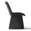 Chaises d'appoint modernes rembourrées avec silhouette incurvée-1769292953