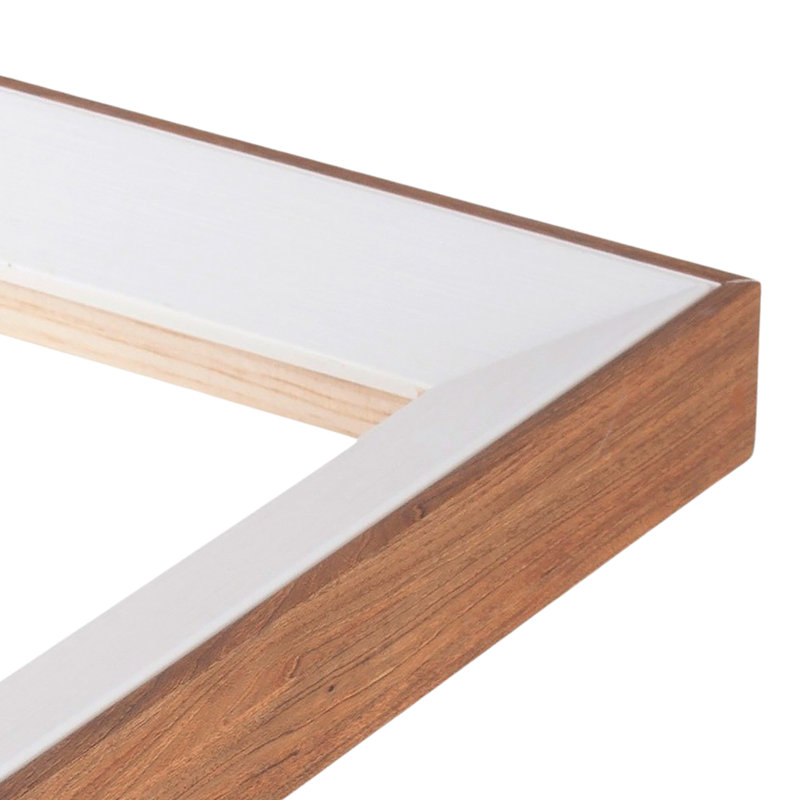 Cadre photo Hailes, 4 po x 6 po, Blanc opaque