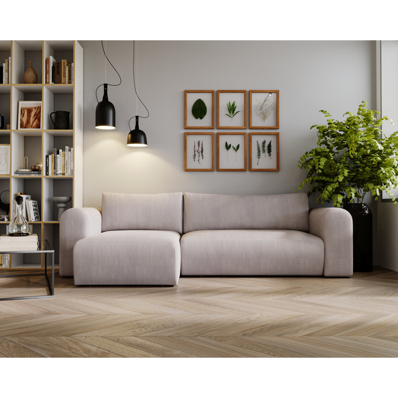 3 Seater Corner Sofa , Oatmeal