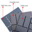 Carreau de terrasse emboîtable en plastique 12 pièces L 12 po x l 12 po DECKING-102995819
