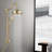 8 Inch Rain Shower Head With Handheld Shower Head Bathroom Rain Shower System Dual Shower Combo